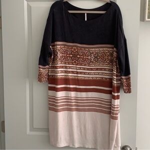 Free People Stepping Out oversized Knit Dress (fits like an XXL) Large